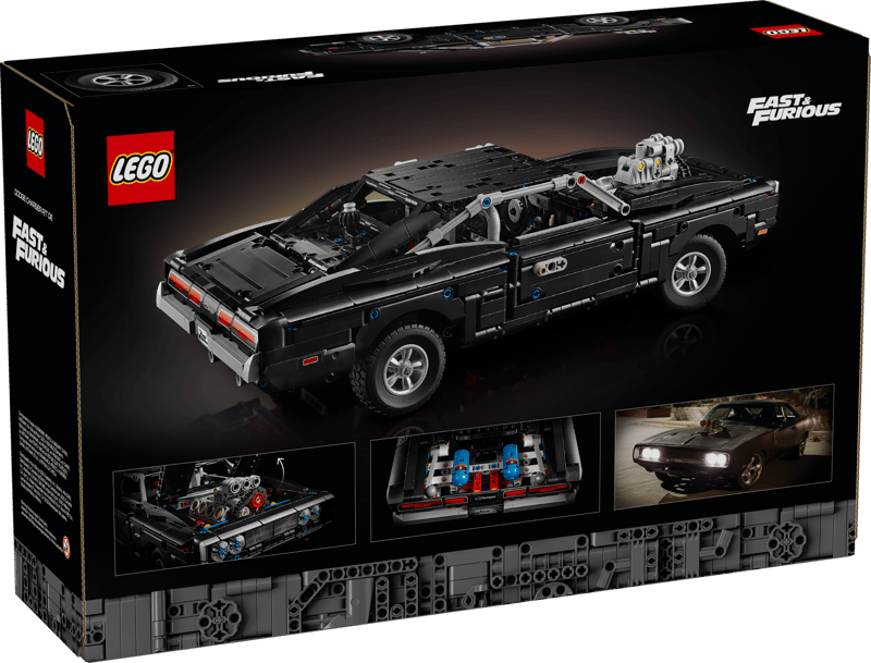 LEGO 42231 Technic Fast And Furious Dodge Charger RT Car