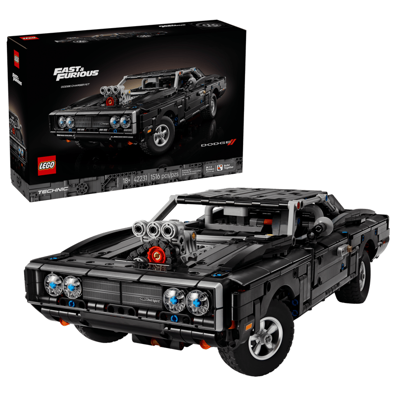 LEGO 42231 Technic Fast And Furious Dodge Charger RT Car