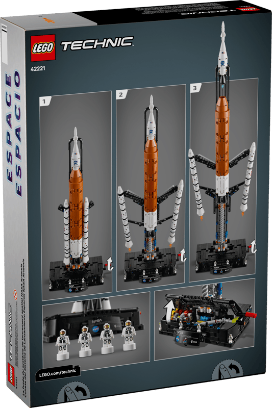 LEGO 42221 NASA Artemis Space Launch System Rocket