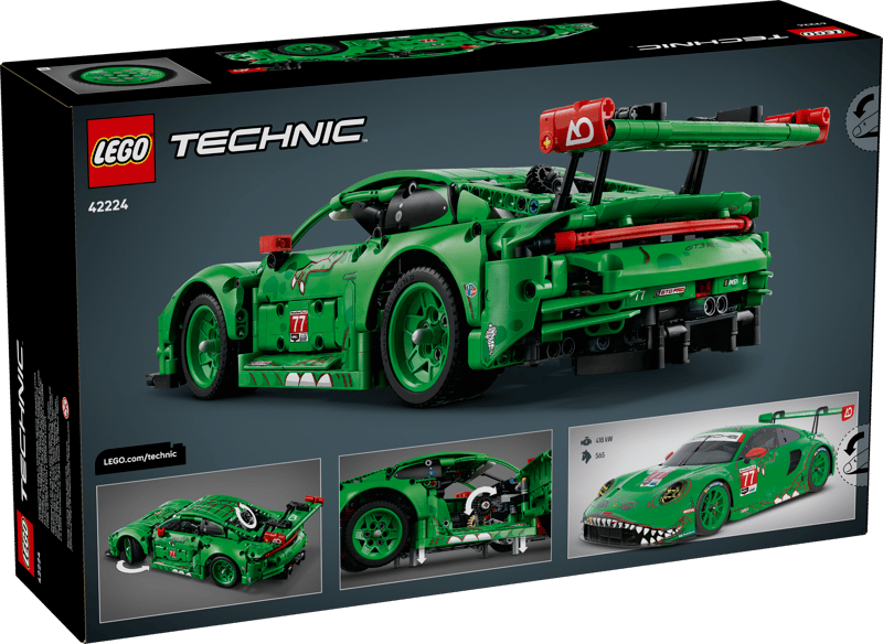 LEGO 42224 Porsche 911 GT3 R REXY AO Racing Car