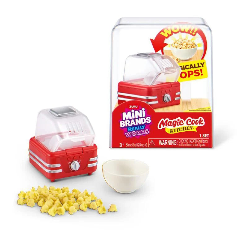 ZURU Mini Brands Magic Cook Kitchen Series 1 | Working Minis - Assorted